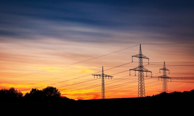 Sonnenuntergang in Ramstein 