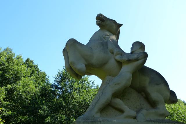 Sommer -Rossebändiger, Volkspark, KL | Foto: Sabine Schnur