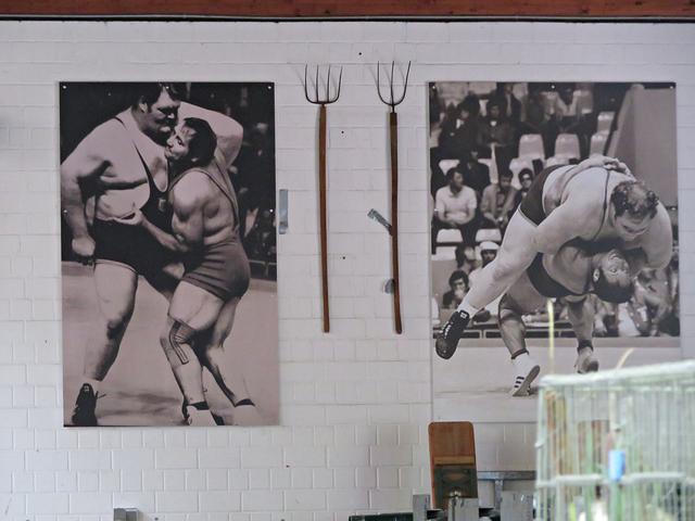 Ringerlegende Wilfried Dietrich allgegenwärtig in Schifferstadt | Foto: Brigitte Melder