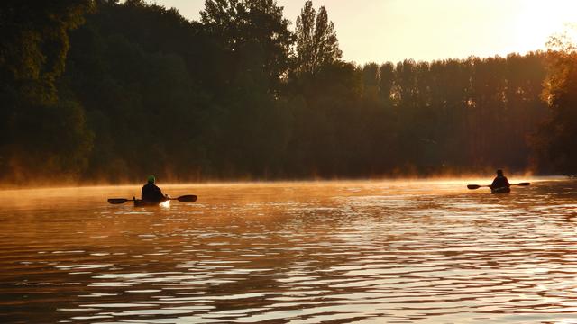 Sonnenaufgang im April am Karlskopf in Leimersheim | Foto: Michaela Kastl-Bastian