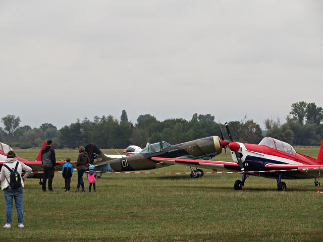 Interessante Propellerflugzeuge gingen in die Luft | Foto: Brigitte Melder