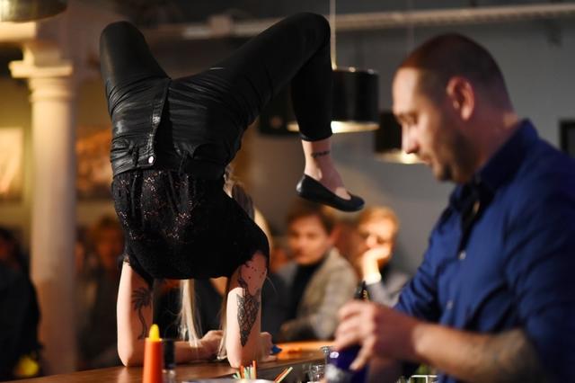 Eindrücke vom "Atoll-Festival" - "Bar Stools", mittendrin, statt nur dabei
