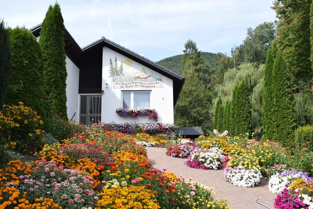 Ein Blumenmeer in Annweiler.  | Foto: B.Bender