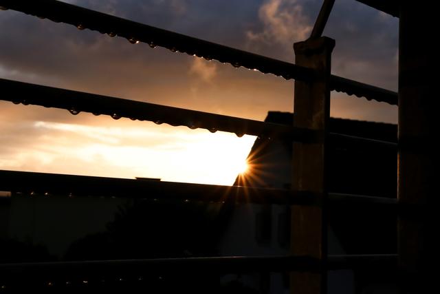 Sonnenuntergang, Regulshausen