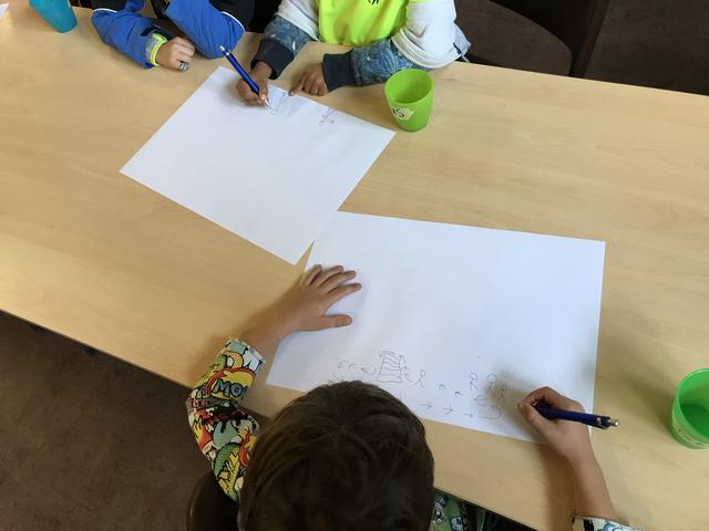 Aufgrund des Wetters wurden Trainingseinheiten nach drinnen verlagert und Trainingsinhalte theoretisch erläutert. | Foto: Ps