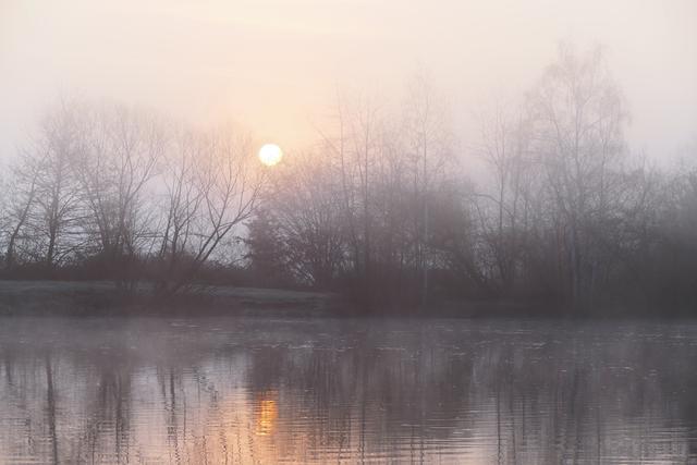 November
Wird es die Sonne noch schaffen, durch den Nebel zu dringen?
Foto: Am Wehlachweiher I, Haßloch