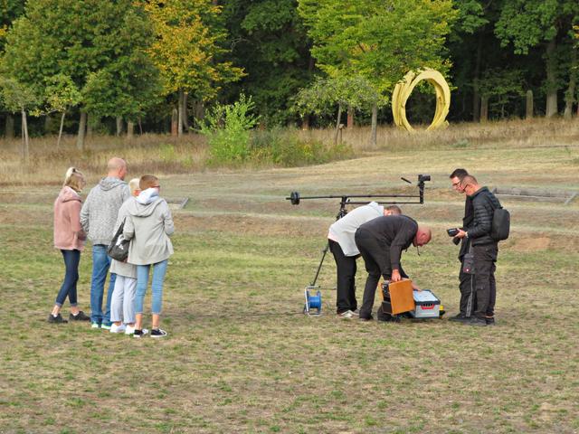 Interessant, so ein Filmteam bei der Vorbereitungen | Foto: Brigitte Melder