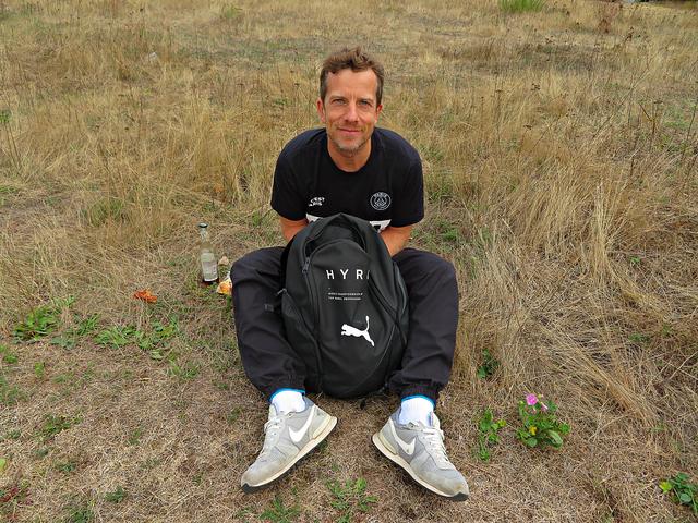 Völlig ahnungsloser Besucher, aber dabei sein ist alles | Foto: Brigitte Melder