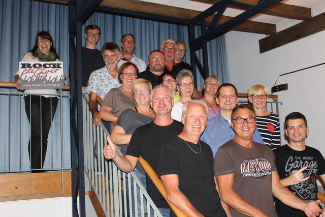 Die Mitglieder von "Rock the Choir" bei der Gründungsversammlung.
