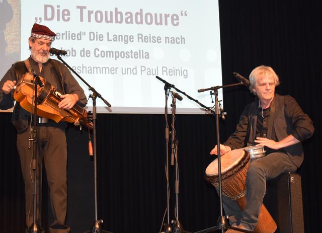 Für die musikalische Unterhaltung sorgten "die Troubadoure"... | Foto: Bender