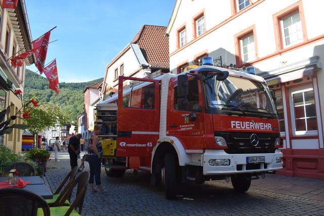 Das Hilfeleistungslöschgruppenfahrzeug der Feuerwehr. | Foto: Bender