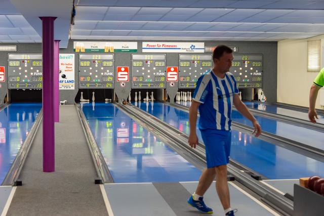 Machte an diesem Tag den Unterschied aus: Pascal Jestädt (Pirmasens), der amtierende Deutsche Einzelmeister der Männer mit 1019 Kegel | Foto: SG Ettlingen