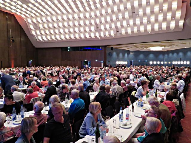 Der Pfalzbau war sehr gut besucht | Foto: Brigitte Melder