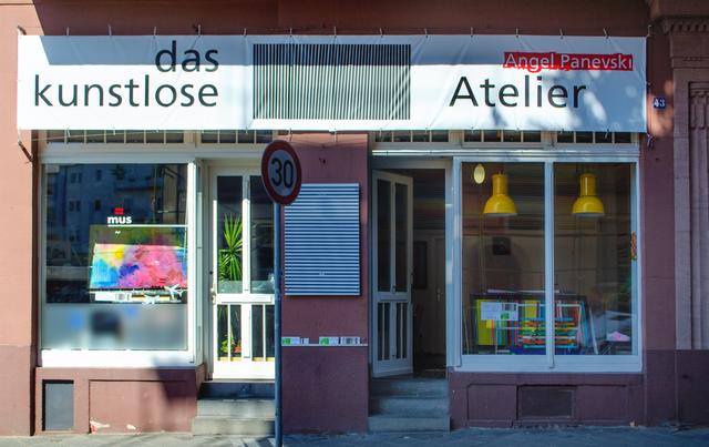 Angel Panevskis Atelier in der Heinrich-Lanz-Straße. | Foto: Panevski