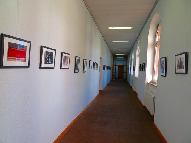 Ausstellung im 1. OG | Foto: Brigitte Melder