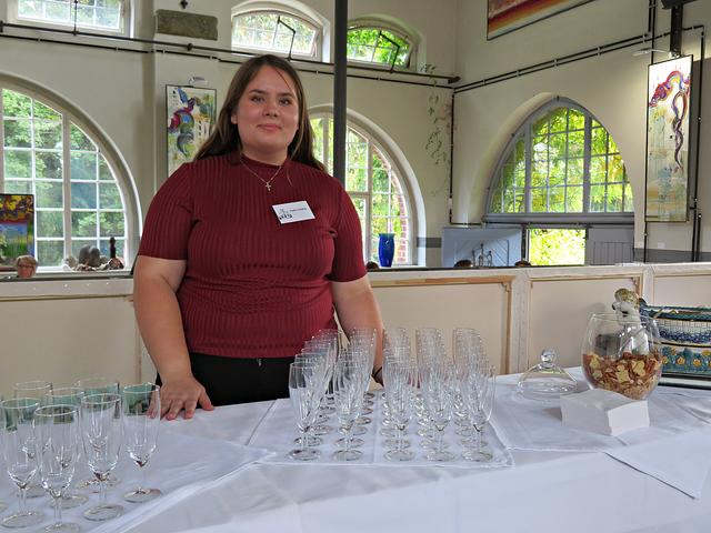 Sorgte für das leibliche Wohl  | Foto: Brigitte Melder