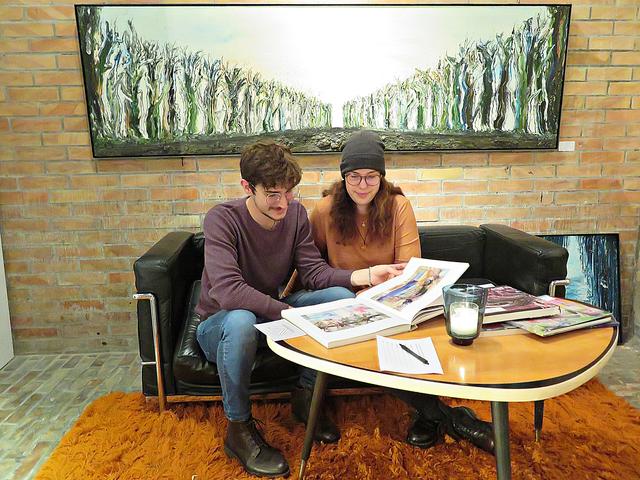 Mannheimer Paar kommt jedes Jahr zur Ausstellung | Foto: Brigitte Melder