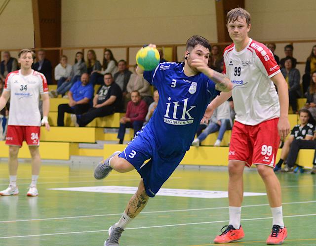 Axel Risser beim freien Abschluss