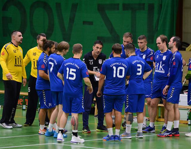 Trainer Christian Job bei seiner Auszeit