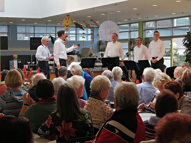 Die Vorstellung der Musiker | Foto: Brigitte Melder