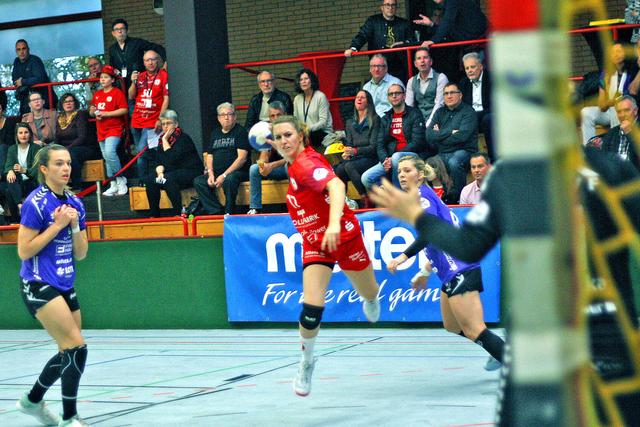 Jana Scheib (Vipers), Sam Brand(Ketsch) und Anna Frankova (Vipers), Manuela Brütsch (Tor/Vipers), verdeckt...

FotoArchi: Merkel+Merkel