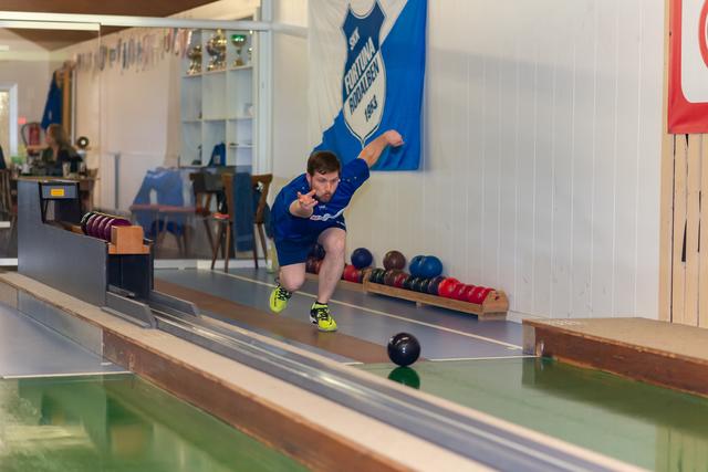 Der tagesbeste Spieler Andreas Christ (Fortuna Rodalben) mit 1016 Kegel | Foto: SG Ettlingen