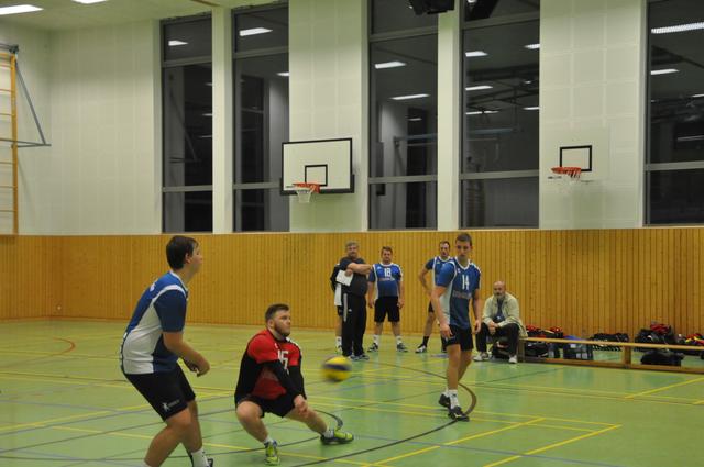 Libero Kevin Peter organisierte die Abwehr der Herren 1 (Foto: Alexander Zinser)
