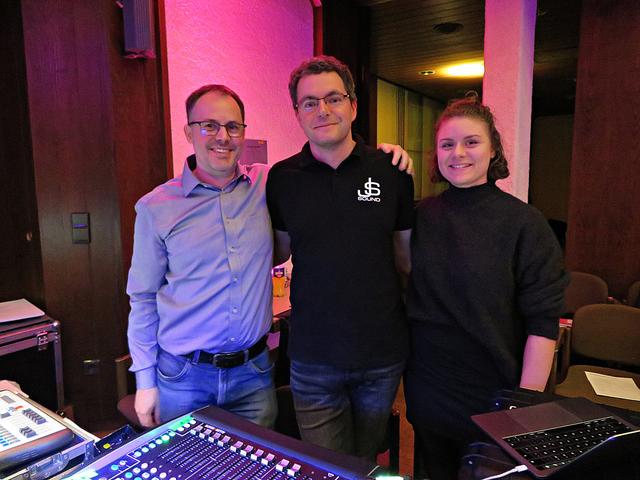 Für die Technik zuständig | Foto: Brigitte Melder