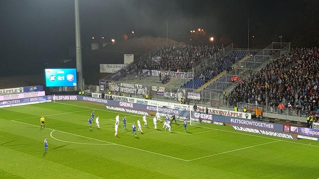 Die 4. Ecke für den KSC | Foto: jow