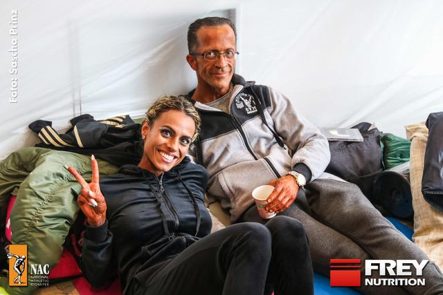 Sind ganz oben auf dem Siegertreppchen gelandet. Jennifer Rossi und Tanel Idil.  | Foto: Prinz