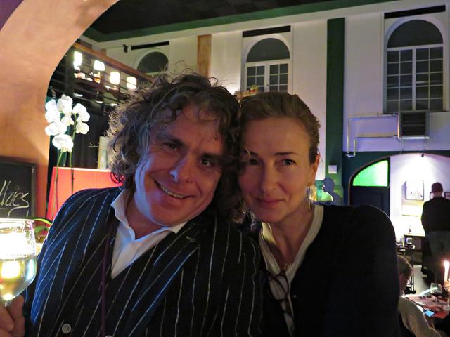 Roland Vanecek und Inhaberin Beatrice d'Angelo | Foto: Brigitte Melder