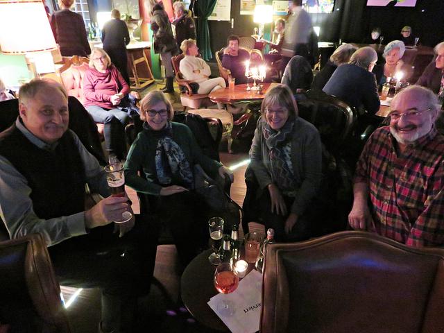 Nette Tischnachbarn aus Mannheim und Ludwigshafen | Foto: Brigitte Melder