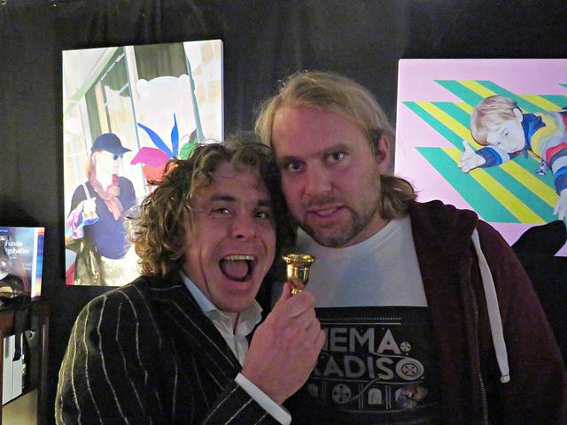 Wiedersehen nach 18 Jahren! Mit Mundstück :-) | Foto: Brigitte Melder