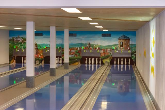 Die schwer zu spielenden Heilbronner Bahnen | Foto: SG Ettlingen