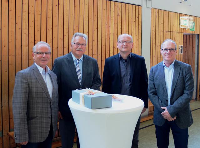vlnr: Siegmund Heneka, Peter Ullmann, Bernd Breitkopf, Thomas Behr