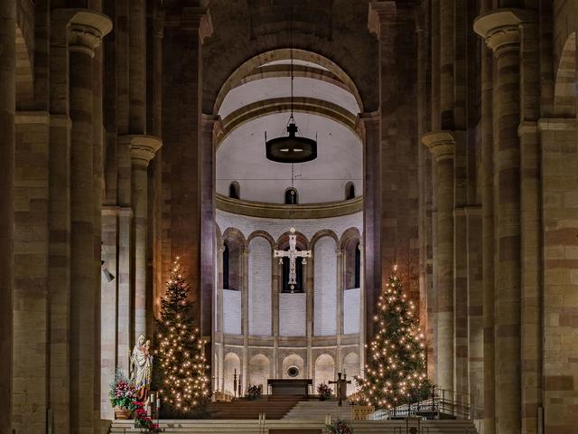 Der Dom an Weihnachten