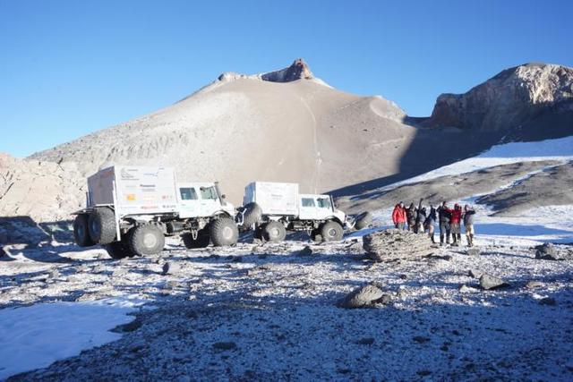 Vor dem Gletscher | Foto: Unimog-Museum 
