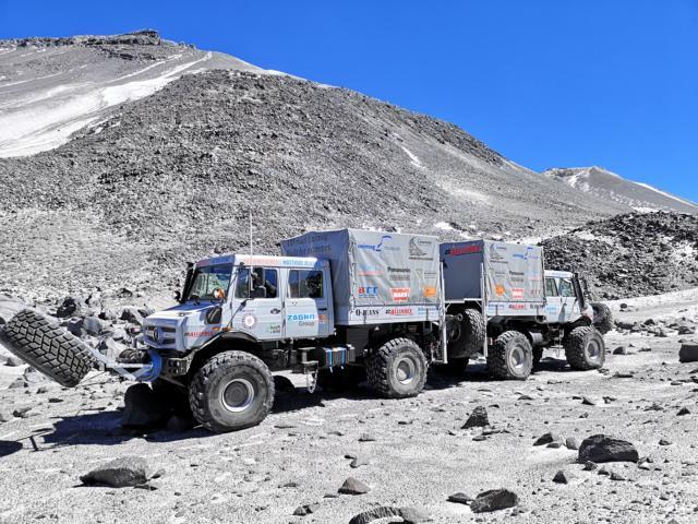 Camp Amistad, 6.100 m | Foto: Unimog-Museum 