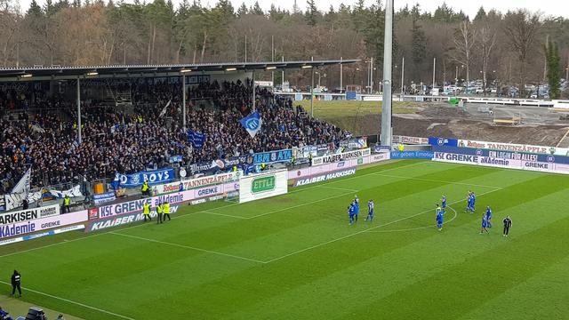 Tristesse bei Spielern und Fans auf der "Nord" | Foto: jowapress.de