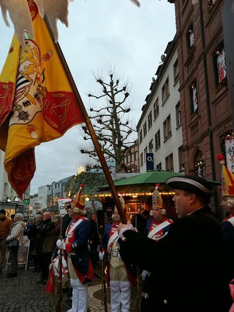 Dem Landgraf die Ehre erwiesen. Foto: Kling-KImmle