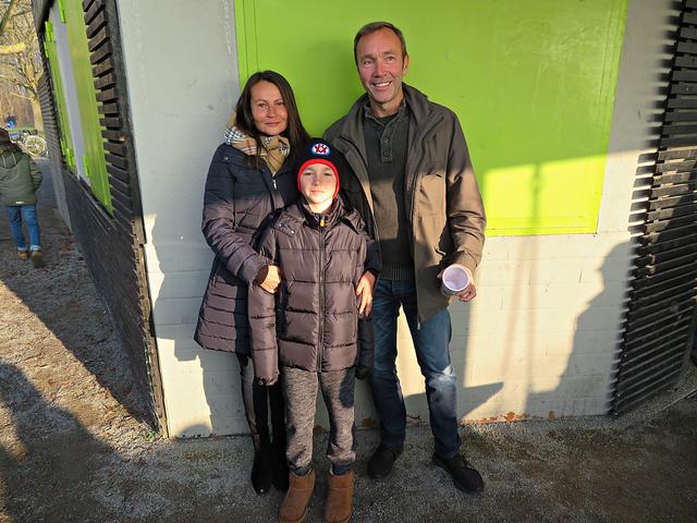 Die weiteste Anreise ever - aus Los Angeles Familie Zenke | Foto: Brigitte Melder