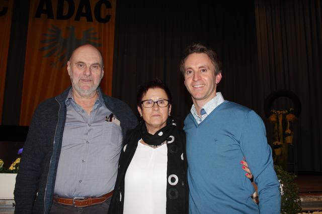 Timo Bernhard (rechts) mit seinen Eltern