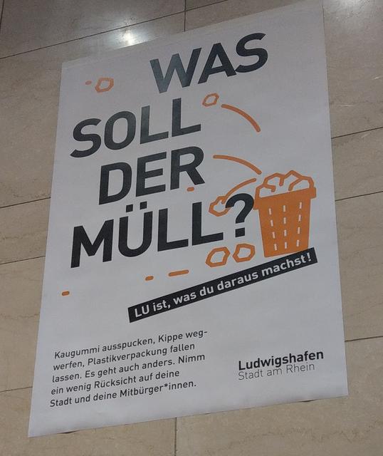 Plakatmotiv der Kampagne „LU ist, was du daraus machst“. | Foto: BAS