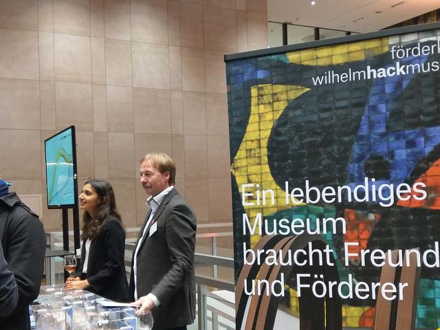 Der Infostand des Fördervereins Wilhelm-Hack-Museum. | Foto: BAS