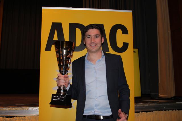 Der Rallye Meister von 2018 Marijan Griebel aus Hahnweiler bei Birkenfeld erhielt die ADAC Sportnadel in Gold mit Brillanten | Foto: Michael Sonnick