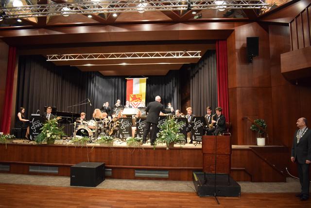 Großartige musikalische Darbietung der Jazz Combo des Alfred-Grosser-Gymnasiums.  | Foto: B.Bender