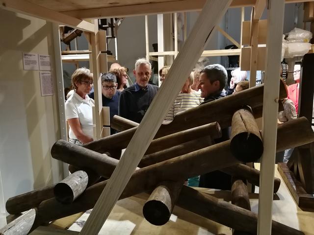 Geniale Erfindung von Leonardo da Vinici: Die Bogenbrücke. Foto: Kling-KImmle