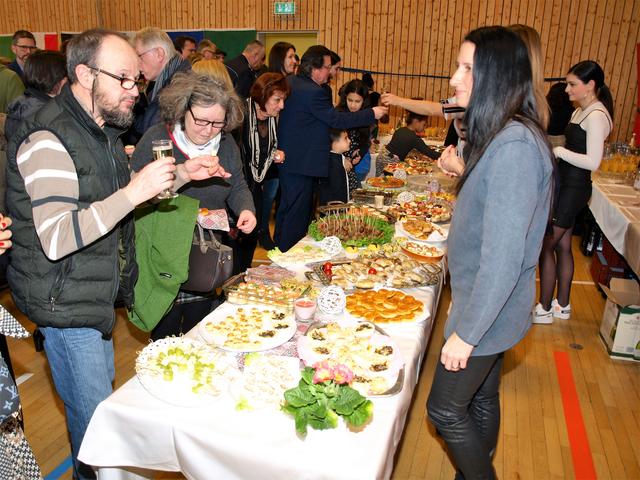 Zur Stärkung der Gäste