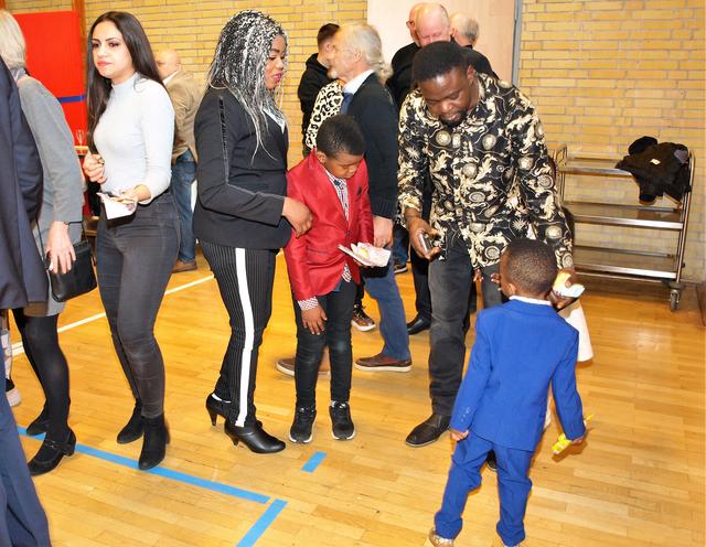 Blick auf die ankommenden Gäste