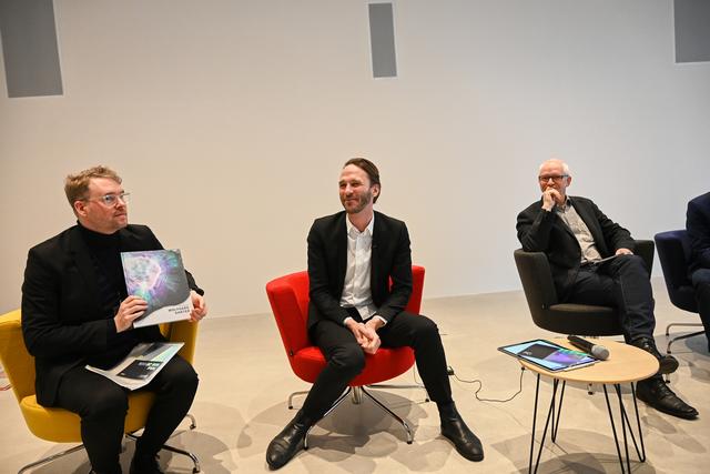 Vorstellung des Jahresprogramms mit (von links) Sebastian Baden, Johan Holten und Thomas Köllhofer. | Foto: Christian Gaier